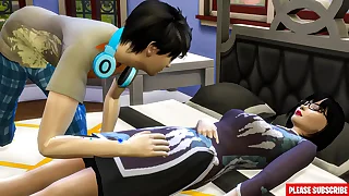 step Fucks Korean After Handsome A Nap &vert; Korean Movie Sex Scene &vert; Korean Increased by Fucking